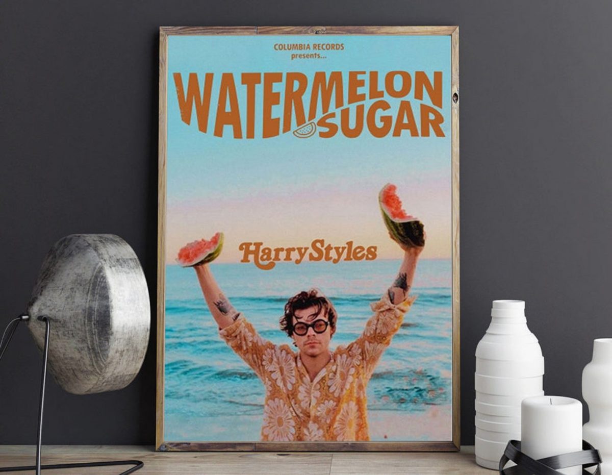 Harry Styles Watermelon Sugar Poster