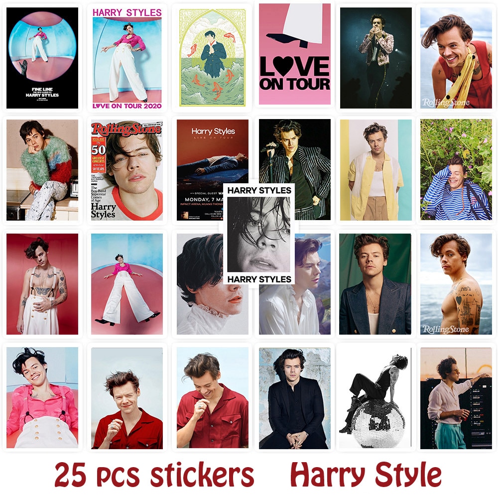 50pcs British Singer Harry Style Stickers