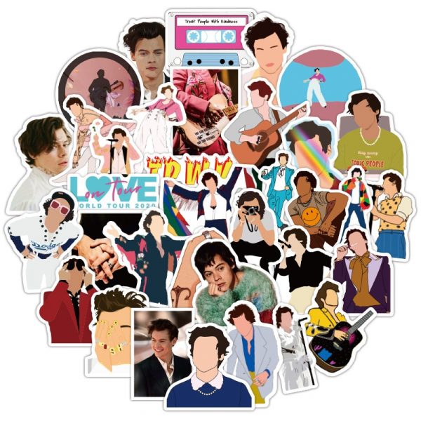 10/50pcs Cool British Singer Harry Styles Stickers