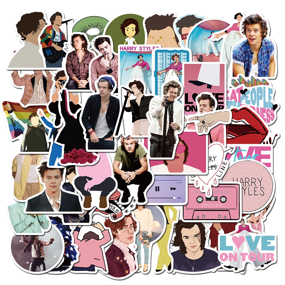 50PCS Singer Harry Styles Stickers