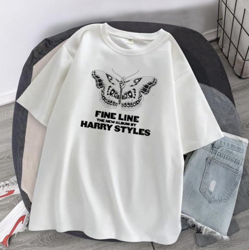 Harry Styles Fine LINE Butterfly T-shirt